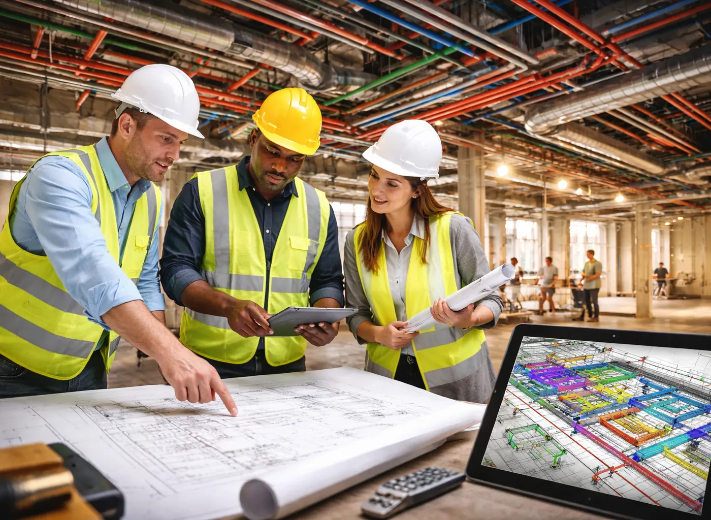 MEP coordination and commissioning service